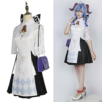 Amazon.co.jp: 原神 コスプレ 甘雨 申鶴 衣装 同人 チャイナ